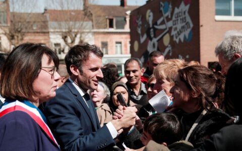 法国大选首轮结果出炉，马克龙连任遇危机